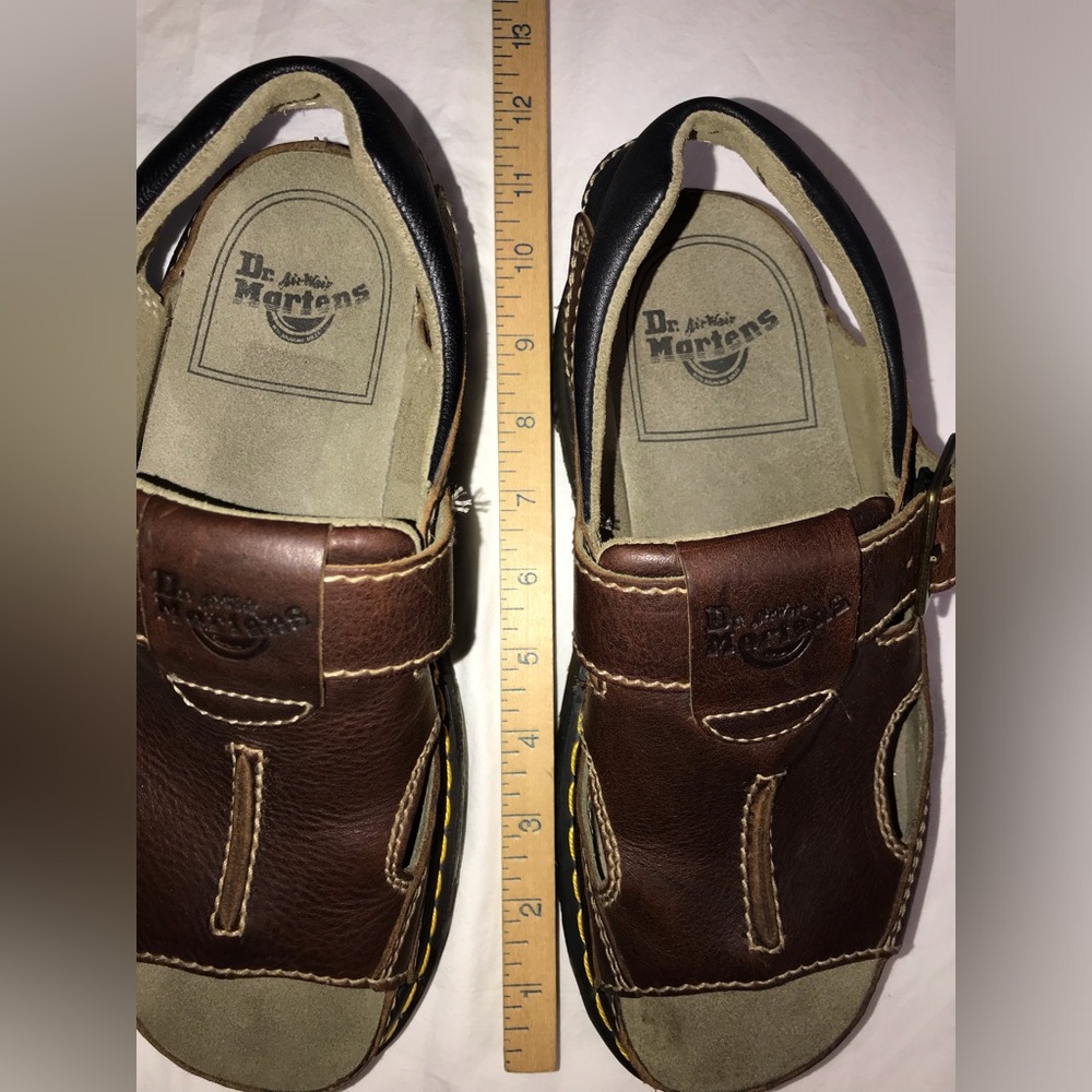 Dr. Martens Vintage Fisherman leather brown sandals - Picture 12 of 13